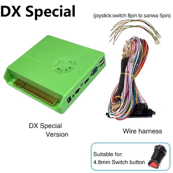 5000 V 1 DX Špeciálne Arkádovej Hry Konzoly Jamma Doske+4,8 Mm Jamma Kábel Pre Pandora Saga Poľa DX Špeciálne HD, VGA