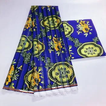 2023 Nové satin organza textílie mäkké, hodvábne tkaniny Afriky materiál ankara tlačené vysoko kvalitné dámske šaty 3 veľkosť 3!